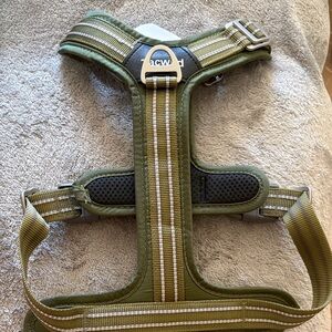 Green Adjustable Dog Harness